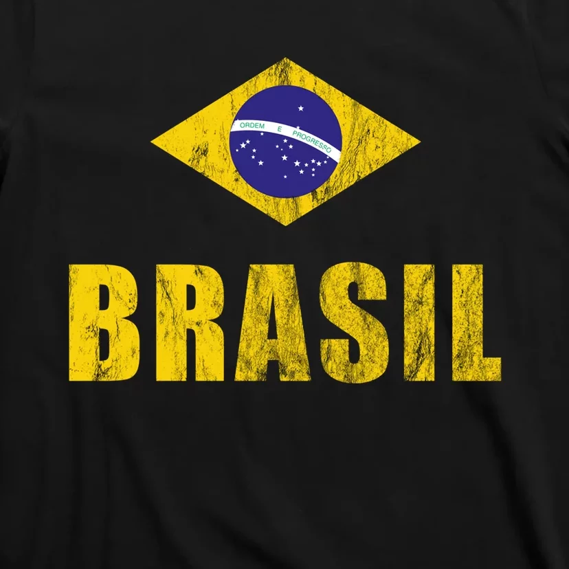 Brasil Brazilian Brazil Soccer Player Jersey Trikot Coach T-Shirt