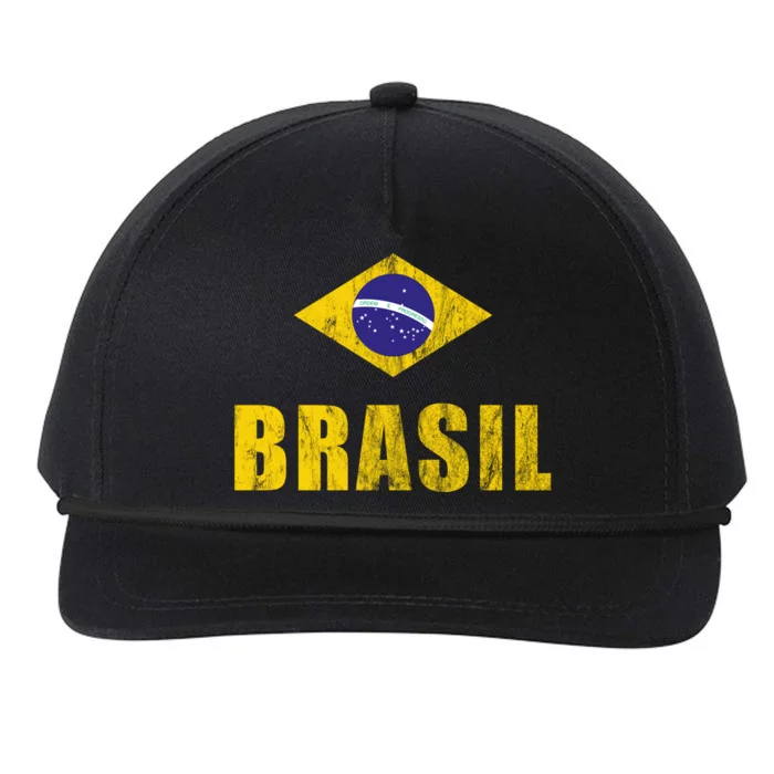 Brasil Brazilian Brazil Soccer Player Jersey Trikot Coach Snapback Five-Panel Rope Hat