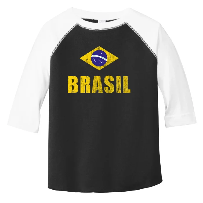 Brasil Brazilian Brazil Soccer Player Jersey Trikot Coach Toddler Fine Jersey T-Shirt