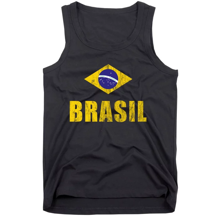 Brasil Brazilian Brazil Soccer Player Jersey Trikot Coach Tank Top