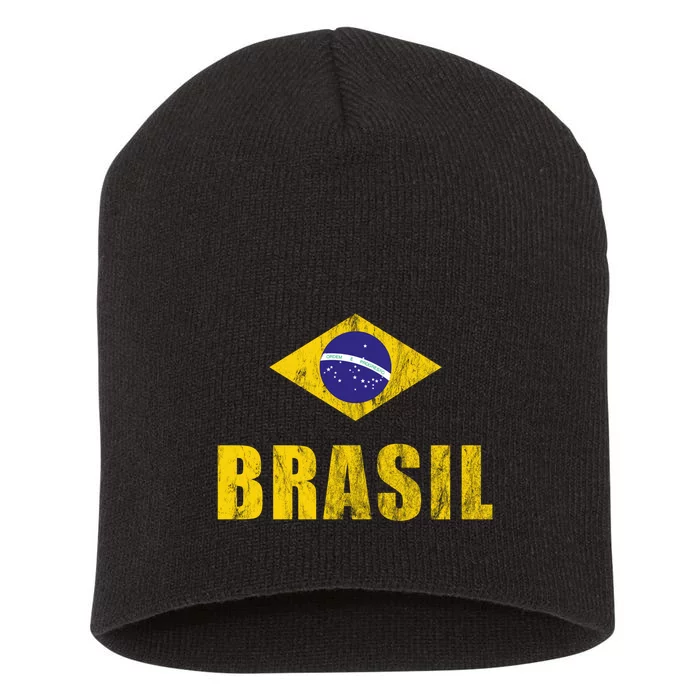 Brasil Brazilian Brazil Soccer Player Jersey Trikot Coach Short Acrylic Beanie