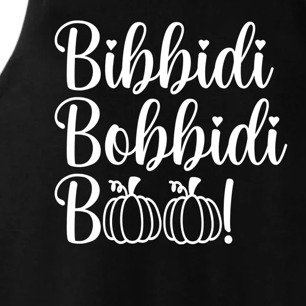 Bibbidi Bobbidi Boo Cute Halloween Ladies Tri-Blend Wicking Tank