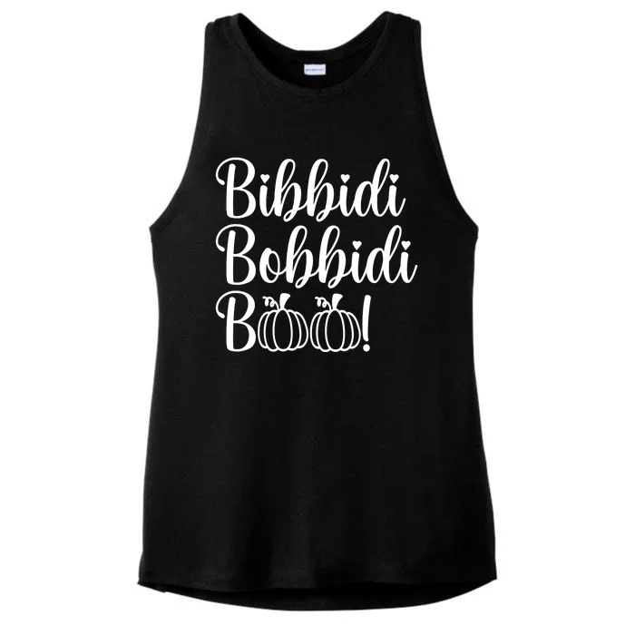 Bibbidi Bobbidi Boo Cute Halloween Ladies Tri-Blend Wicking Tank