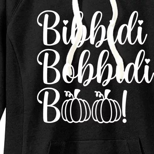 Bibbidi Bobbidi Boo Cute Halloween Women's Fleece Hoodie