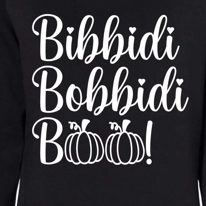 Bibbidi Bobbidi Boo Cute Halloween Womens California Wash Sweatshirt