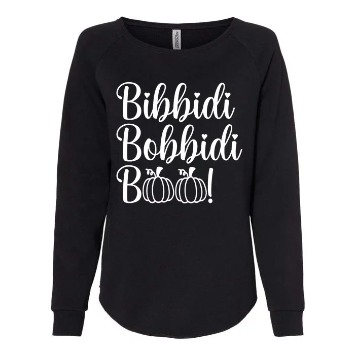 Bibbidi Bobbidi Boo Cute Halloween Womens California Wash Sweatshirt