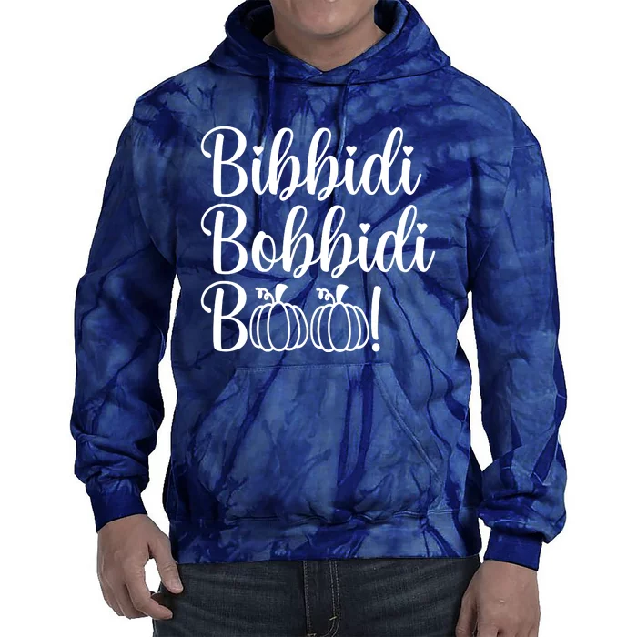 Bibbidi Bobbidi Boo Cute Halloween Tie Dye Hoodie