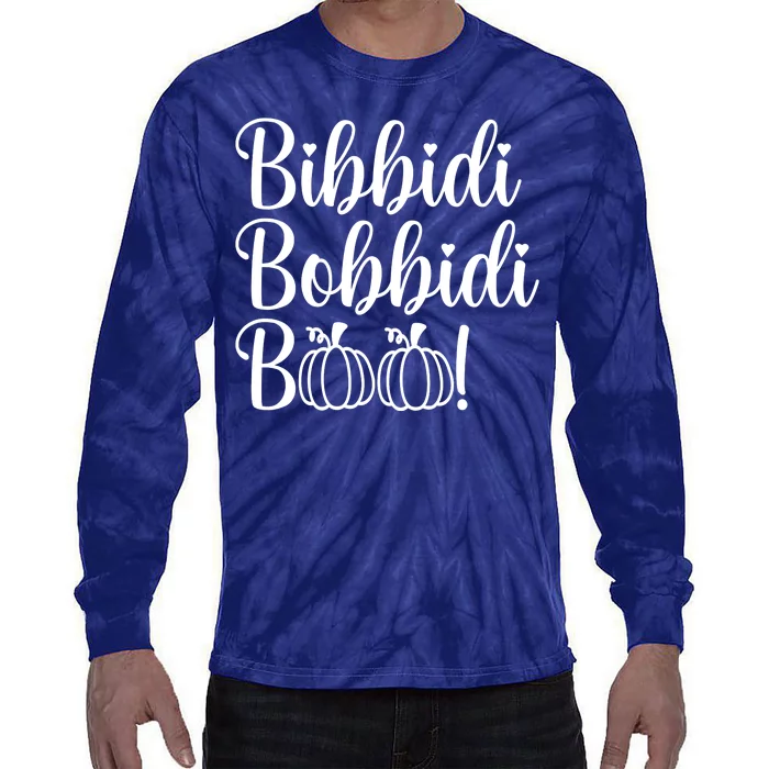 Bibbidi Bobbidi Boo Cute Halloween Tie-Dye Long Sleeve Shirt