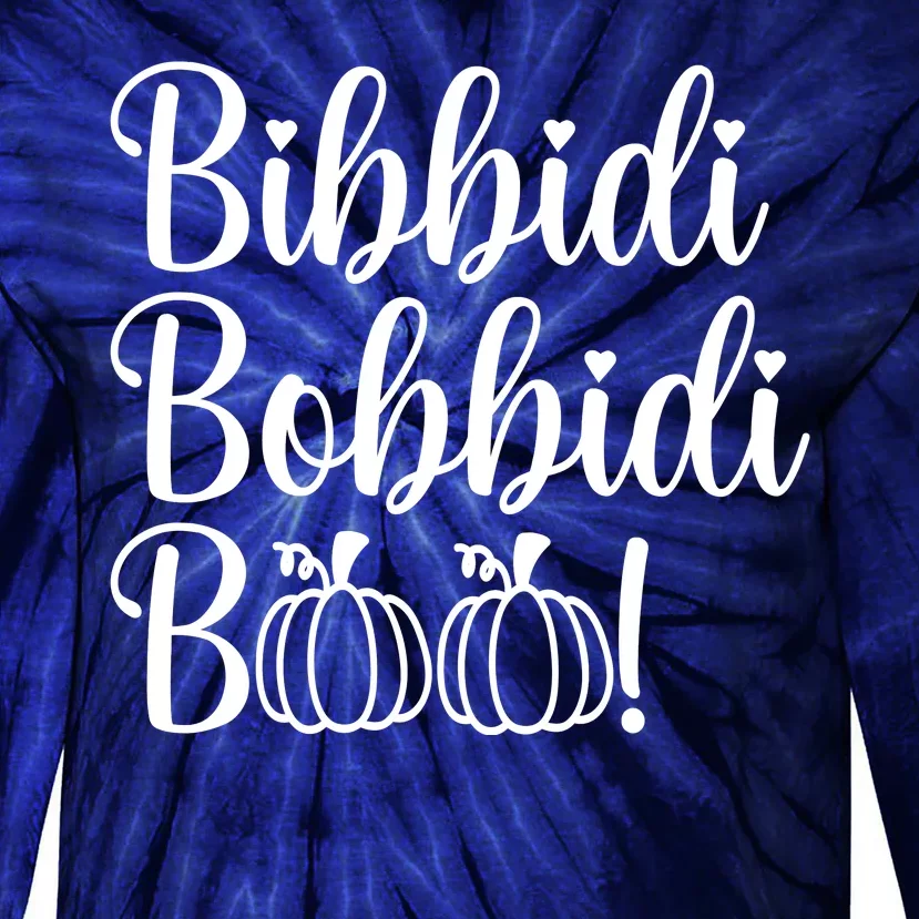 Bibbidi Bobbidi Boo Cute Halloween Tie-Dye Long Sleeve Shirt