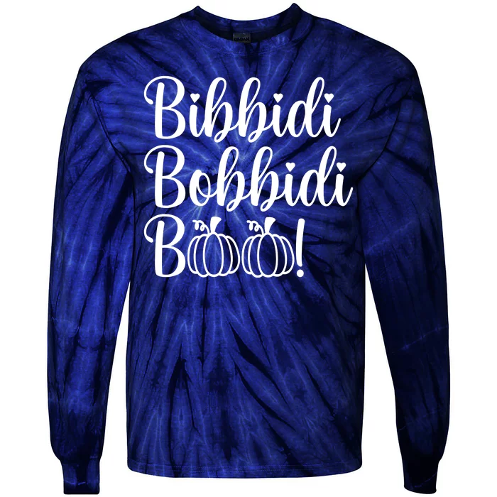 Bibbidi Bobbidi Boo Cute Halloween Tie-Dye Long Sleeve Shirt