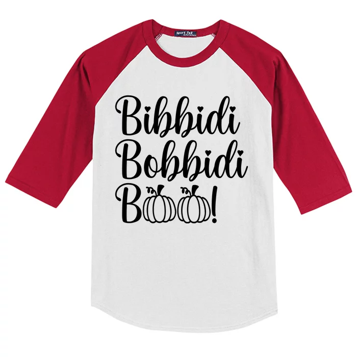 Bibbidi Bobbidi Boo Cute Halloween Kids Colorblock Raglan Jersey