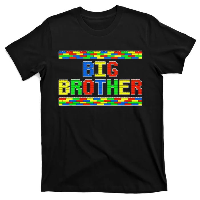 Big Brother Building Blocks Bricks T-Shirt