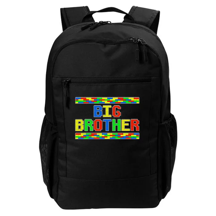 Big Brother Building Blocks Bricks Daily Commute Backpack