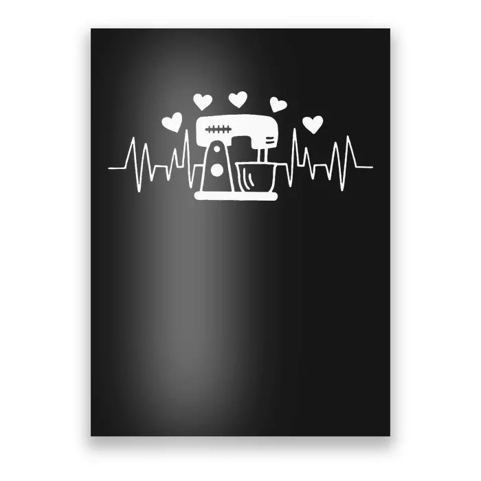 Baking Baker Bakery Pastry Baker Bake Heartbeat Love Poster