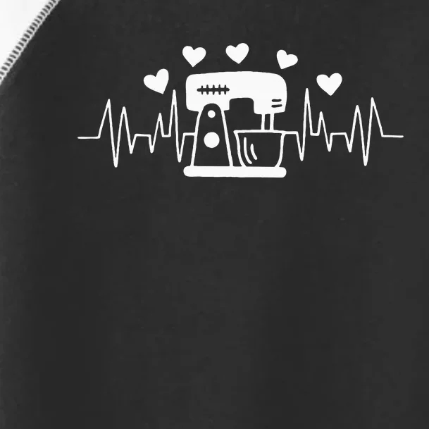 Baking Baker Bakery Pastry Baker Bake Heartbeat Love Toddler Fine Jersey T-Shirt