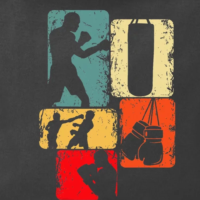 Boxer Boxing Zip Tote Bag