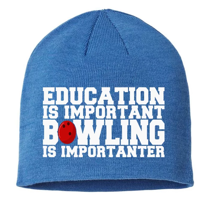 Bowling Ball Bowler Outfit Bowling Apparel 8 1/2in Sustainable Knit Beanie