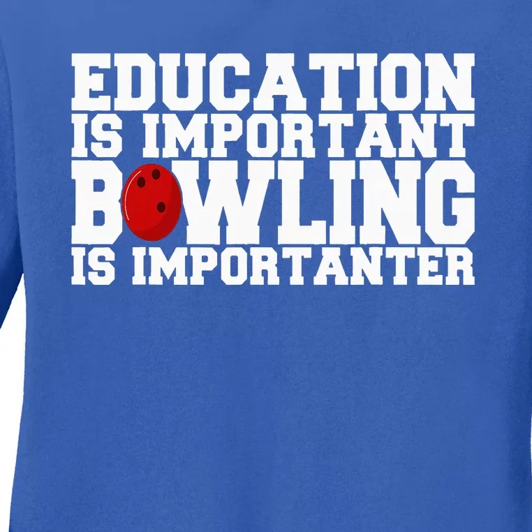 Bowling Ball Bowler Outfit Bowling Apparel Ladies Long Sleeve Shirt