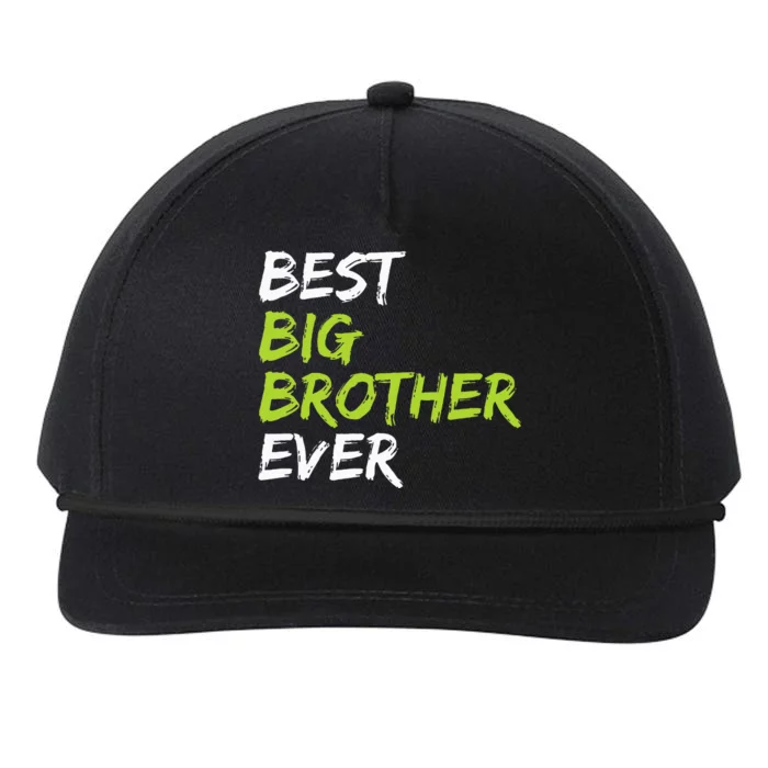 Best Big Brother Ever Snapback Five-Panel Rope Hat