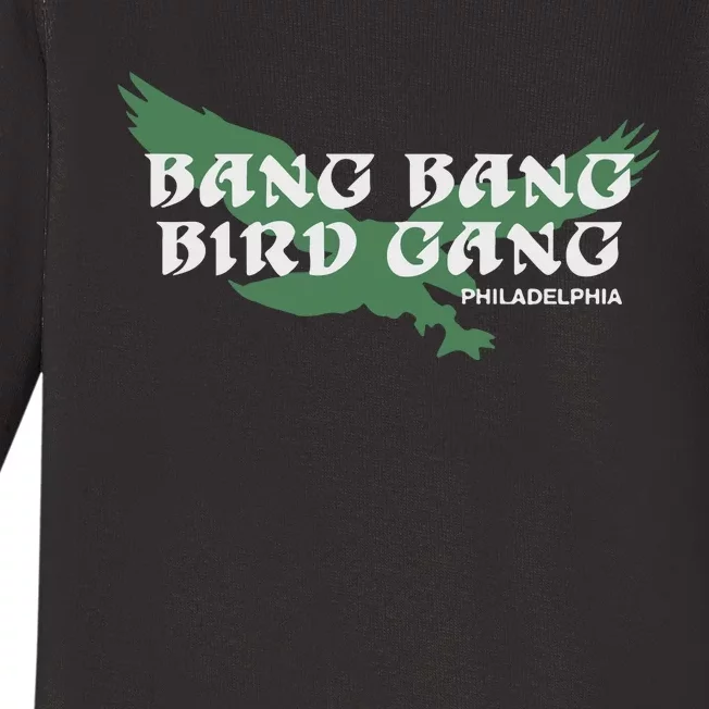 Bang Bang Bird Gang Philadelphia Baby Long Sleeve Bodysuit