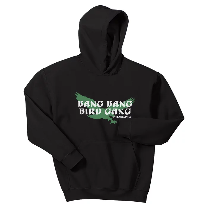 Bang Bang Bird Gang Philadelphia Kids Hoodie