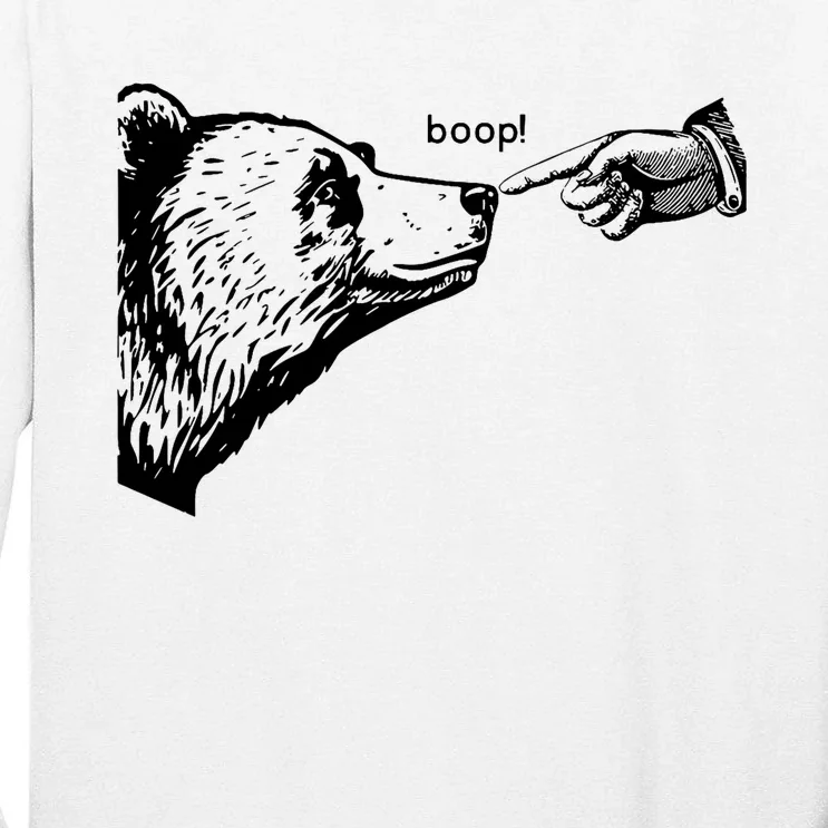 Boop Bear Tall Long Sleeve T-Shirt