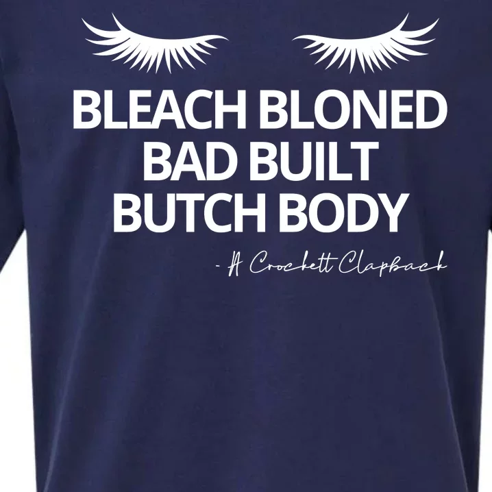 Bleach Blonded Bad Built Butch Body Sueded Cloud Jersey T-Shirt