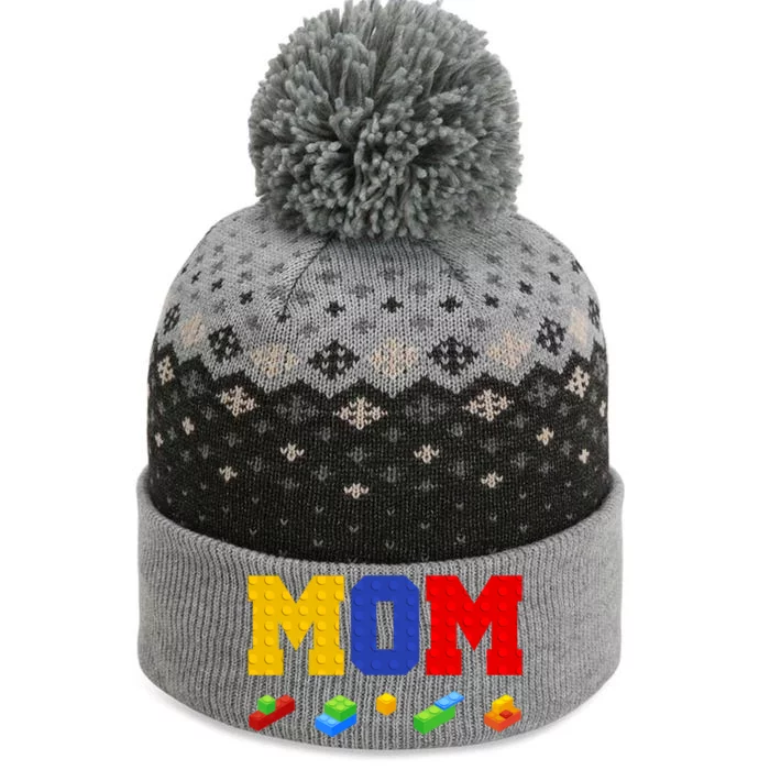 Builder Building Blocks Mom The Baniff Cuffed Pom Beanie