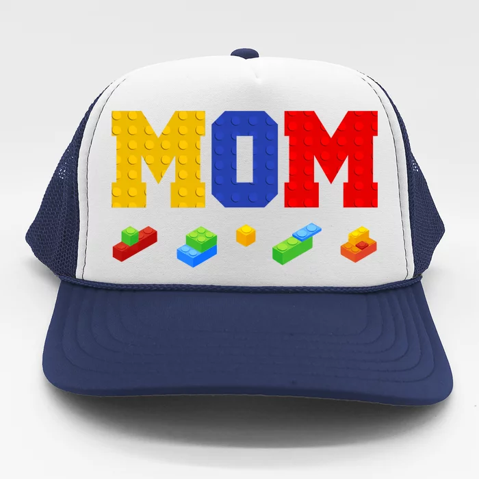 Builder Building Blocks Mom Trucker Hat