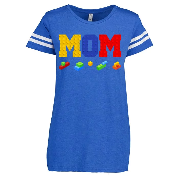 Builder Building Blocks Mom Enza Ladies Jersey Football T-Shirt