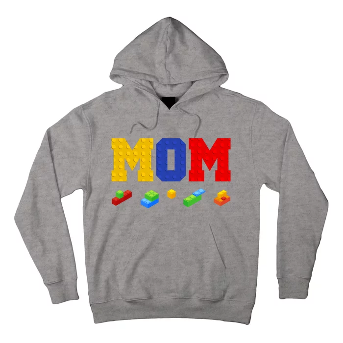 Builder Building Blocks Mom Hoodie