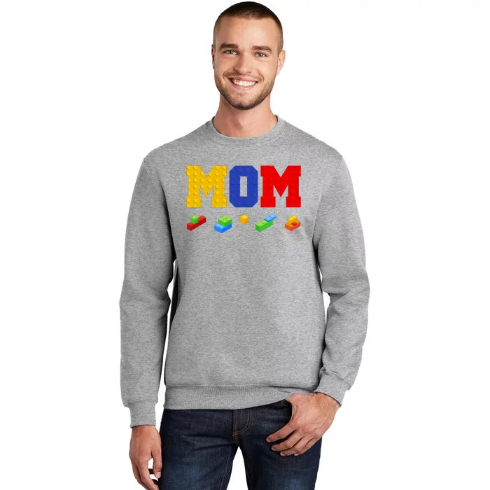 Builder Building Blocks Mom Tall Sweatshirt