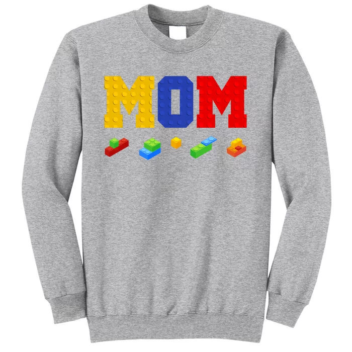 Builder Building Blocks Mom Tall Sweatshirt