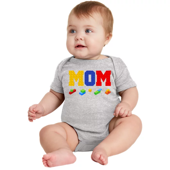 Builder Building Blocks Mom Baby Bodysuit