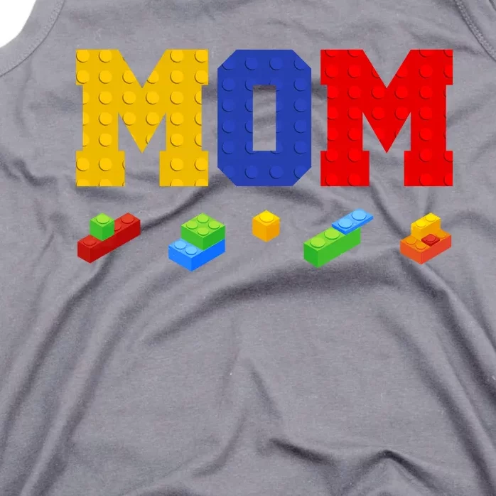 Builder Building Blocks Mom Tank Top