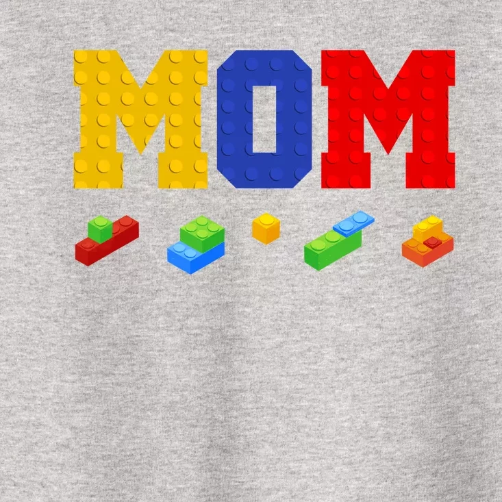 Builder Building Blocks Mom Toddler T-Shirt