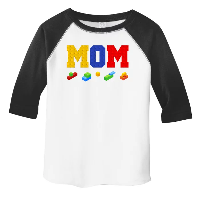 Builder Building Blocks Mom Toddler Fine Jersey T-Shirt