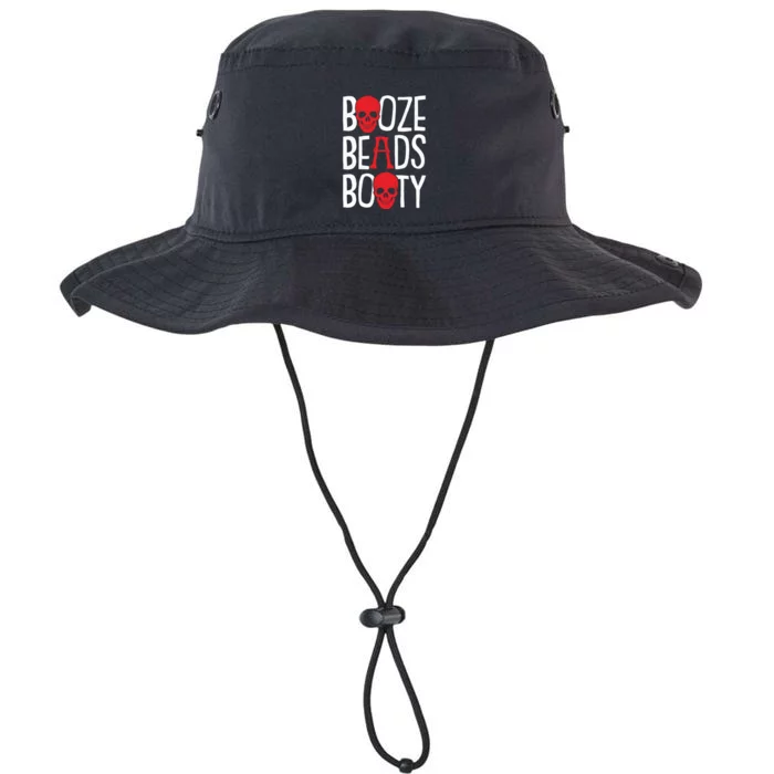 Booze Beads Booty Gasparilla Pirate Festival Jollyroger Gift Legacy Cool Fit Booney Bucket Hat