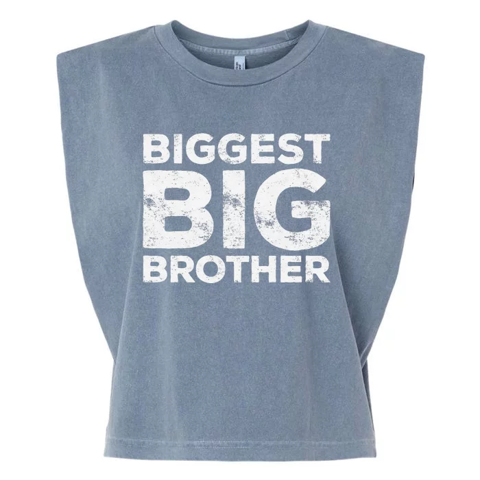 Biggest Big Brother Brother To Be Garment-Dyed Women's Muscle Tee