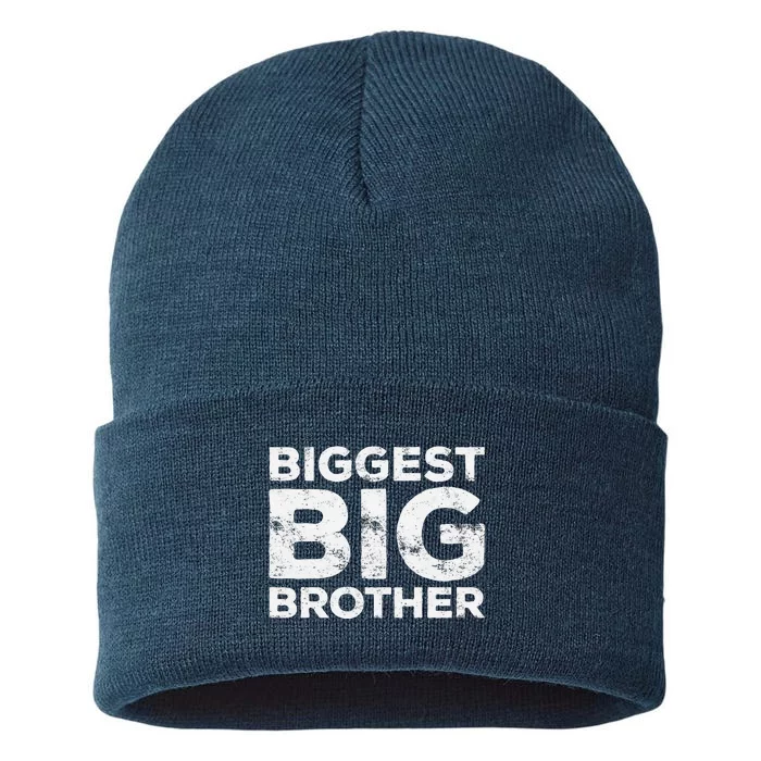 Biggest Big Brother Brother To Be Sustainable Knit Beanie