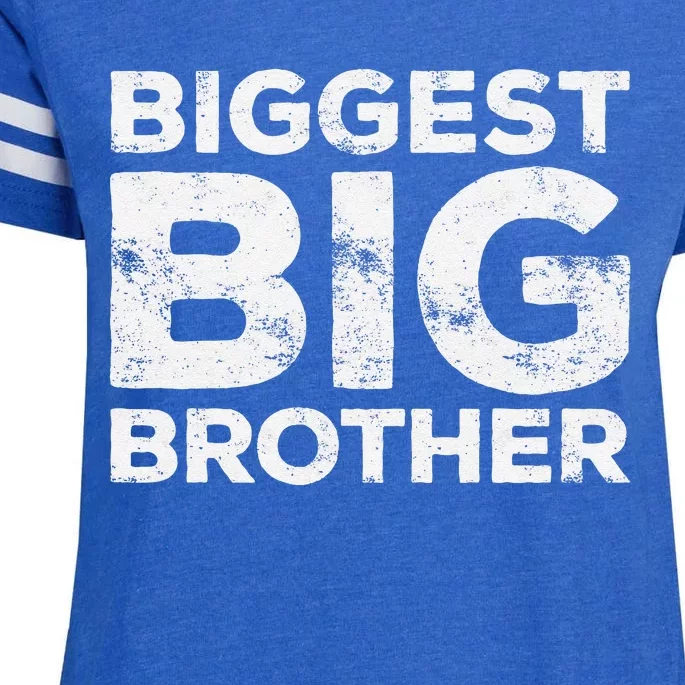 Biggest Big Brother Brother To Be Enza Ladies Jersey Football T-Shirt