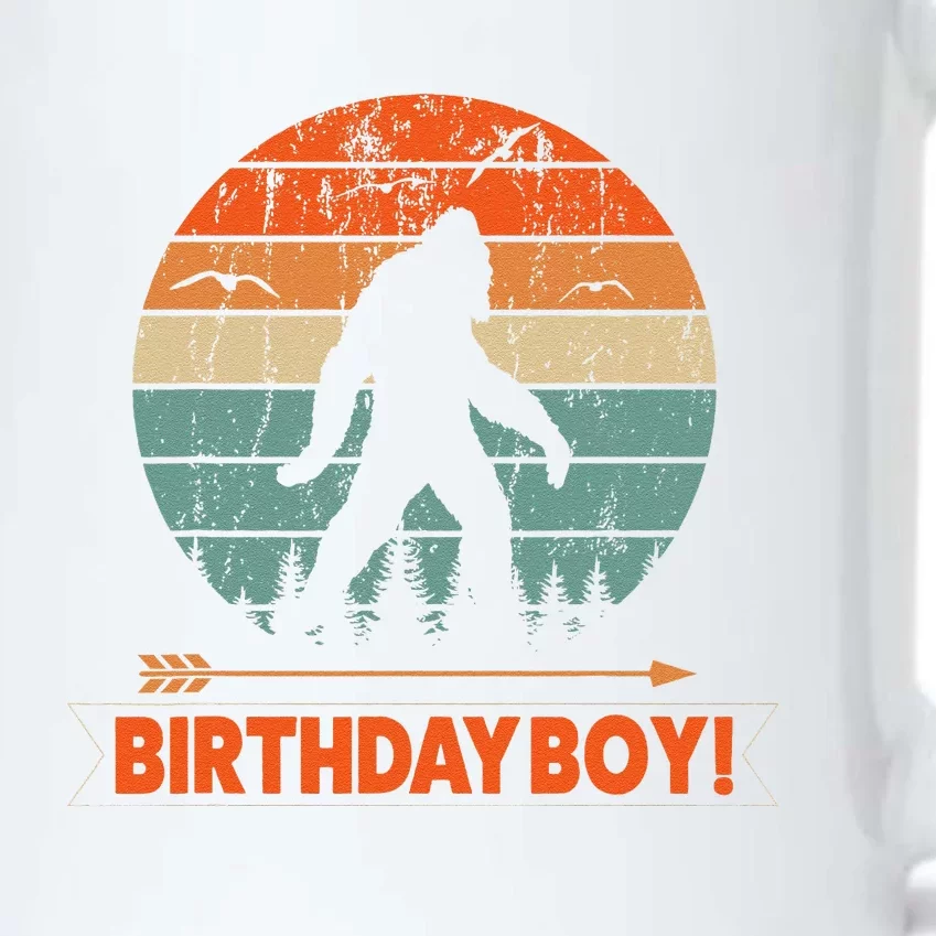 Birthday Boy! Bigfoot Birthday Black Color Changing Mug