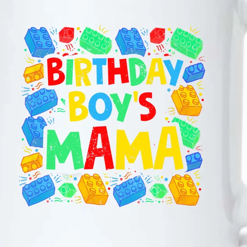 Birthday Brick Builder Funny Blocks Master Builder Mama Great Gift Black Color Changing Mug