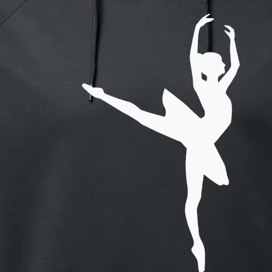 Ballet Ballerina Performance Fleece Hoodie