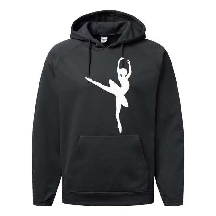 Ballet Ballerina Performance Fleece Hoodie