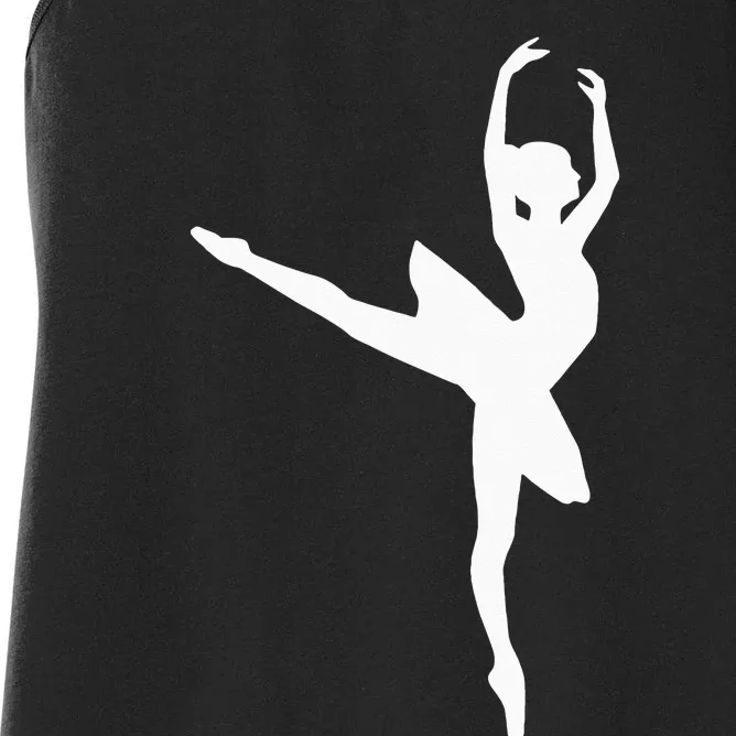 Ballet Ballerina Women's Racerback Tank