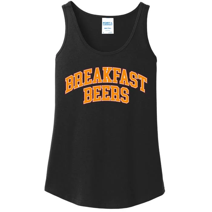 Breakfast Beer Ladies Essential Tank