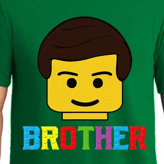 Block Brick Building Brother Master Builder Matching Family Pajama Set