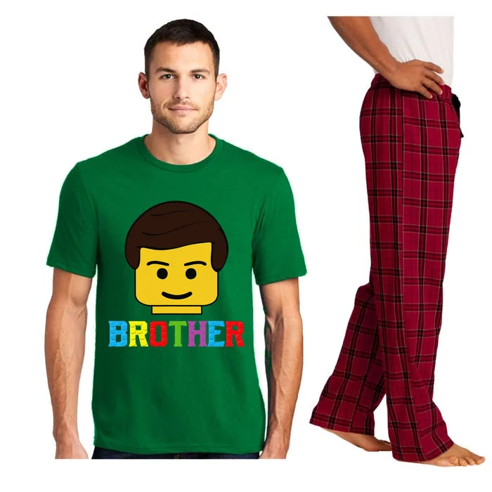 Block Brick Building Brother Master Builder Matching Family Pajama Set