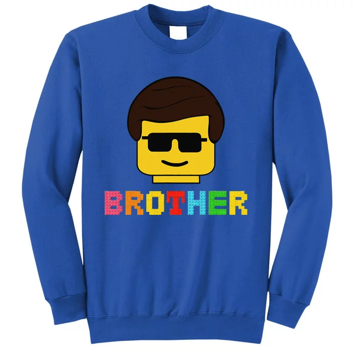 Block Brick Building Brother Master Builder Matching Family Sweatshirt